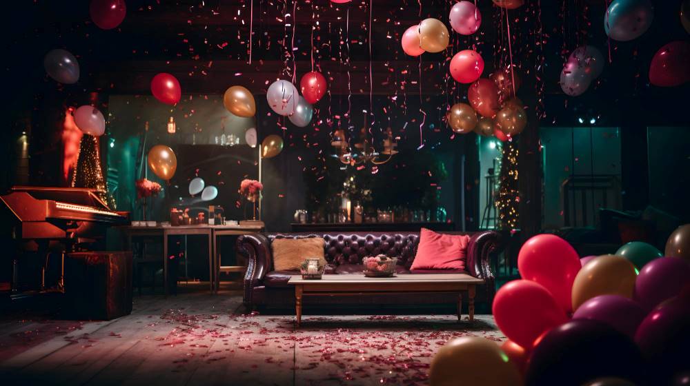 Bachelores party decoration